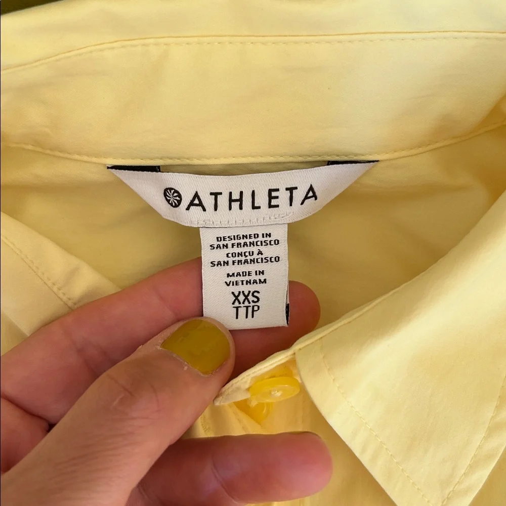 Athleta Midday Cropped Shirt - Picture 4 of 5